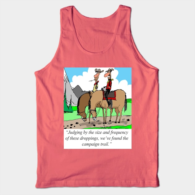 The Campaign Trail Tank Top by larrylambert